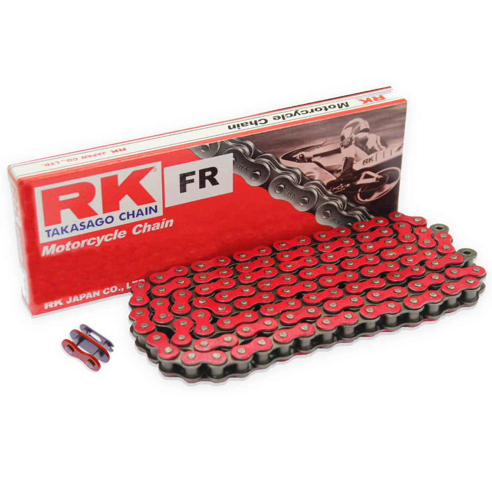RK, RK Red Motorcycle Chain Standard 420 SB 114